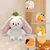 Jouet peluche lapin – modèle carotte Jouet peluche lapin – modèle carotte