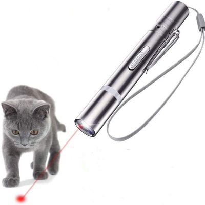 USB-LED-Zeiger Katzen – interaktives 4-in-1-Spielzeug rotem UV-Licht