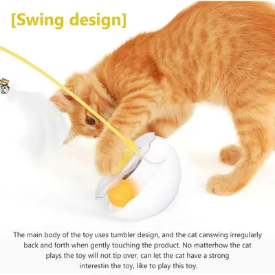 Jouet chat interactif – canne détachable plumes grelot balle cataire Jouet chat interactif – canne détachable plumes grelot balle cataire