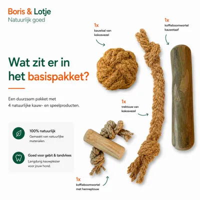 Forfait chien Pack de base XXL - Pour mâcher et jouer naturellement Forfait chien Pack de base XXL - Pour mâcher et jouer naturellement