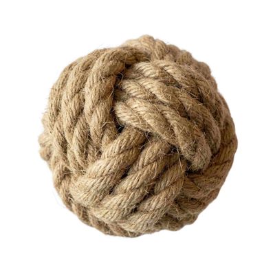 Balle pour chien à mâcher et à jouer Corde en chanvre - Par pièce