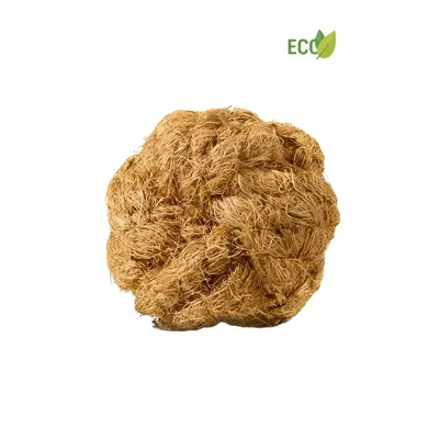 Corde en fibre de noix de coco pour chien, balle M - Par pièce