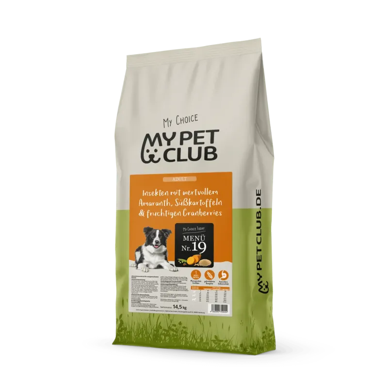 MyPetClub Insekten Trockenfutter getreidefrei
