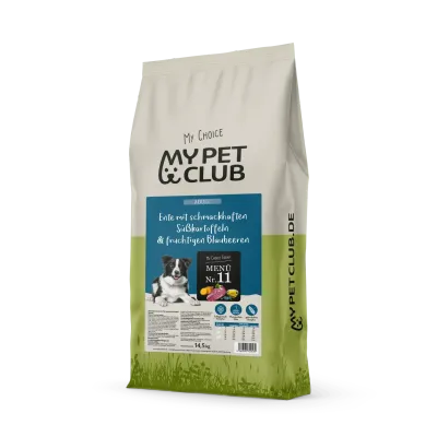 MyPetClub Ente Kaltgepresstes getreidefreies Hundefutter