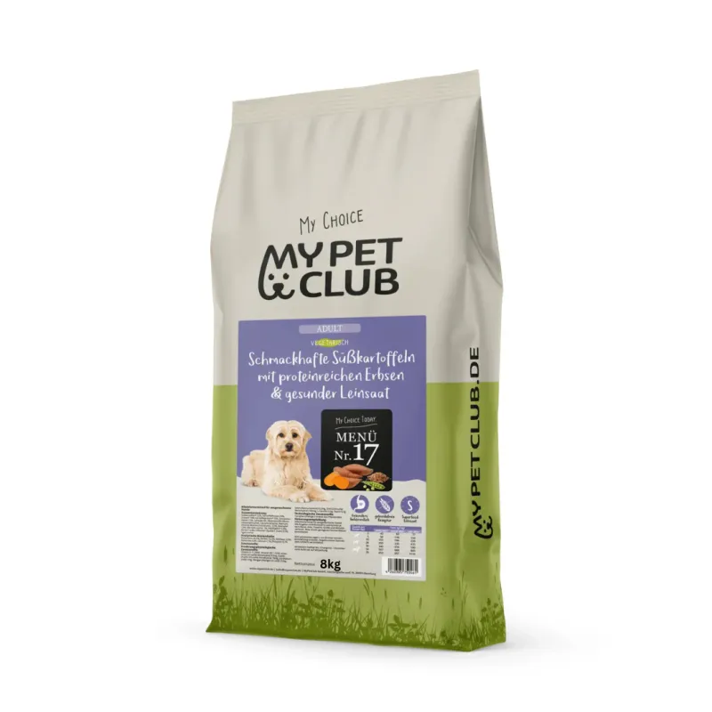 MyPetClub Vegan - vegetarisches Trockenfutter getreidefrei