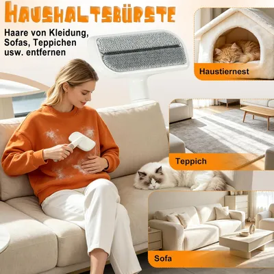 HausPets Kit Toilettage 3en1 Chien Chat Sous-poil HausPets Kit Toilettage 3en1 Chien Chat Sous-poil