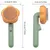 HausPets Brosse Chien Chat Poils Morts Démêlage 3-en-1 HausPets Brosse Chien Chat Poils Morts Démêlage 3-en-1
