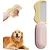 HausPets Brosse Anti Chute Chien Chat Pliable Démêlage HausPets Brosse Anti Chute Chien Chat Pliable Démêlage