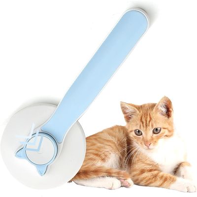 HausPets Brosse Chat Autonettoyante Démêlante Acier Inox