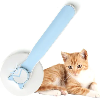 HausPets Brosse Chat Autonettoyante Démêlante Acier Inox HausPets Brosse Chat Autonettoyante Démêlante Acier Inox