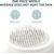 HausPets Brosse Chat Autonettoyante Démêlante Acier Inox HausPets Brosse Chat Autonettoyante Démêlante Acier Inox