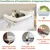 HausPets Hängematte Katze Fenster 56cm Träger 18kg Weiß