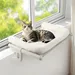 HausPets Hängematte Katze Fenster 56cm Träger 18kg Weiß