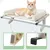 HausPets Hängematte Katze Fenster 56cm Träger 18kg Weiß