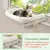 HausPets Hängematte Katze Fenster 56cm Träger 18kg Weiß