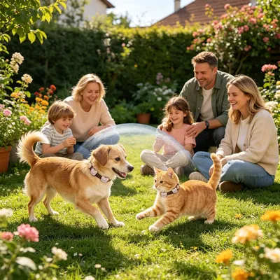 HausPets Fliegenhalsband Hund Katze Pflanzenextrakte HausPets Fliegenhalsband Hund Katze Pflanzenextrakte