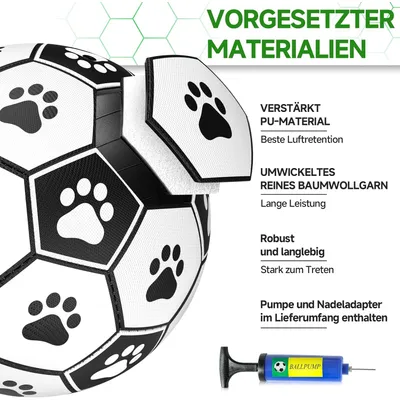 HausPets Interaktiver Hundeball mit Griff HausPets Interaktiver Hundeball mit Griff