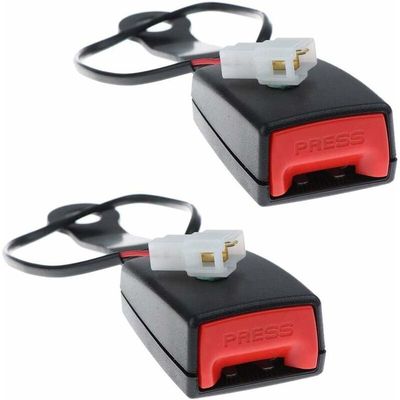 Pawffee 2 hebillas de cinturón de seguridad para coche, extensión universal