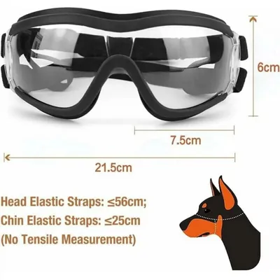 Pawffee Gafas impermeables antiviento para perros grandes Pawffee Gafas impermeables antiviento para perros grandes