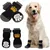 Pawffee 4 calcetines antideslizantes para perros (2 pares) con correas Pawffee 4 calcetines antideslizantes para perros (2 pares) con correas