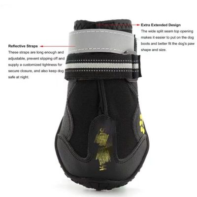Pawffee 4 botas antideslizantes duraderas para perros medianos y grandes