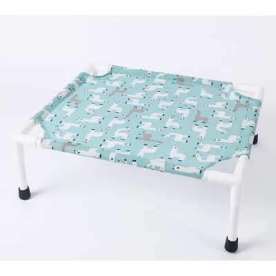 Zoomtopia Cama elevada perros pequeños, tejido PVC suave, uso interior