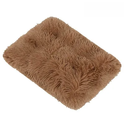 FurryFusion Colchoneta de felpa para perros y gatos, cálida en invierno