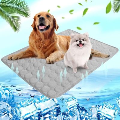 Kühlmatte für Hunde/Katzen, Größe M – wasserdicht, waschbar, rutschfest