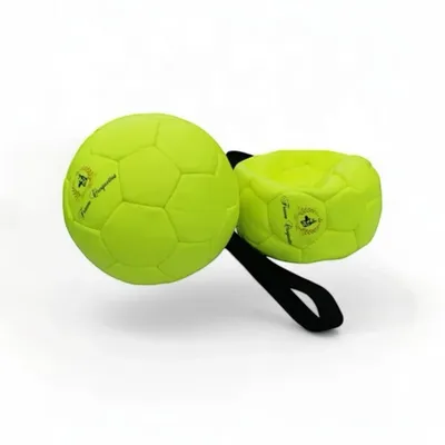 France Croquettes Aufblasbarer Ball mit Griff für Hunde France Croquettes Aufblasbarer Ball mit Griff für Hunde