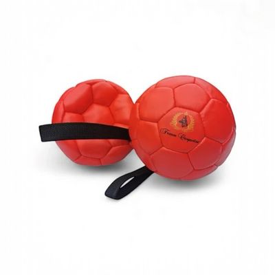France Croquettes Aufblasbarer Ball mit Griff für Hunde