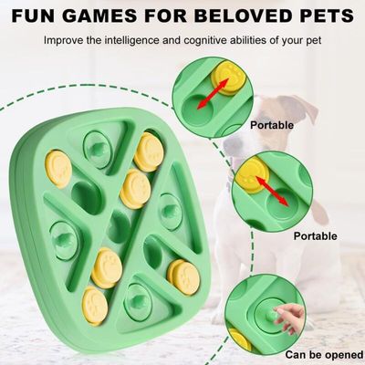 Pawffee Juguete interactivo educativo para comer despacio y divertirse