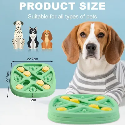 Pawffee Juguete interactivo educativo para comer despacio y divertirse