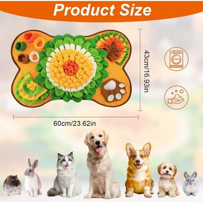 Pawffee Alfombra olfativa interactiva para estimulación mental canina