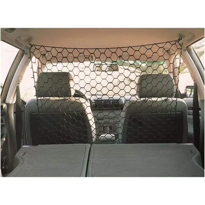 Hundeschutznetz Auto 90x30 – universelle Sicherheitsbarriere, schwarz Hundeschutznetz Auto 90x30 – universelle Sicherheitsbarriere, schwarz
