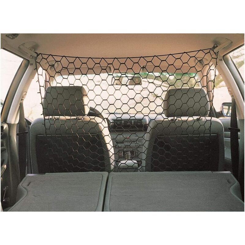 Hundeschutznetz Auto 90x30 – universelle Sicherheitsbarriere, schwarz