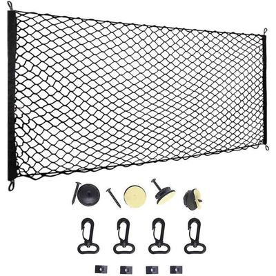 Kofferraumnetz 110x60 – elastische Aufbewahrung und Hundetrennung