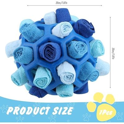 Pawffee Pelota olfativa para perros: juguete lavable para buscar comida.