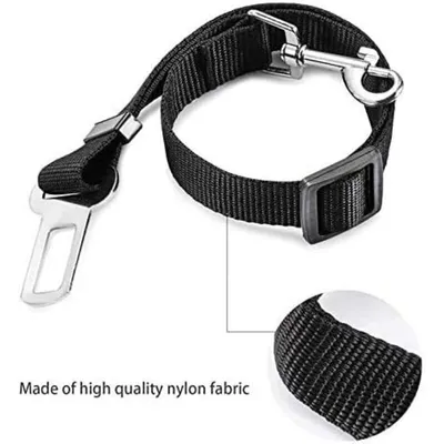Pawffee 2 cinturones de seguridad de nailon ajustables 50-90cm para perros Pawffee 2 cinturones de seguridad de nailon ajustables 50-90cm para perros