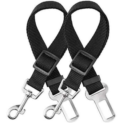 2er-Set Sicherheitsgurt Hunde – verstellbar 50–90 cm, universelles Nylon