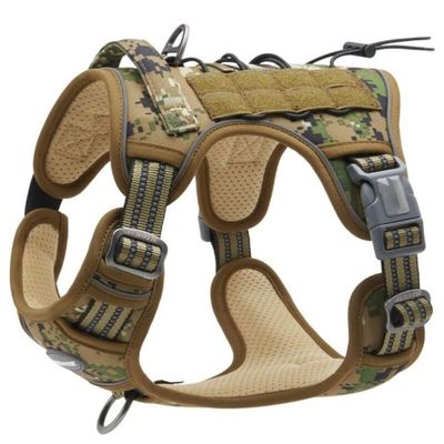 Hundegeschirr Camo XL – robust, atmungsaktiv und einfach anzulegen