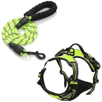 Pawffee Arnés rojo para perro, talla M – ajustable y modelo reflectante Pawffee Arnés rojo para perro, talla M – ajustable y modelo reflectante