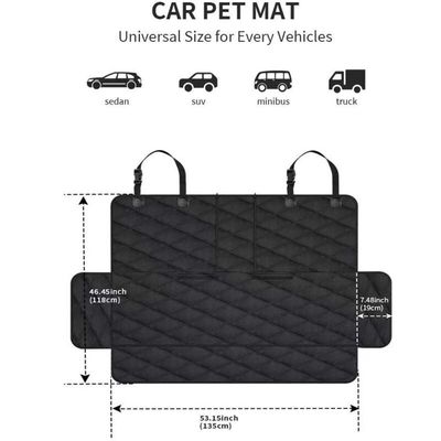 Pawffee Funda trasera impermeable antideslizante 135x120 para perros