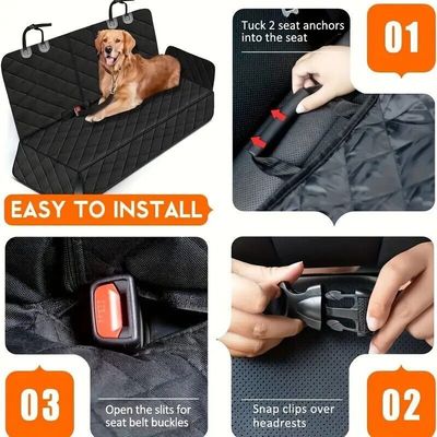 Pawffee Funda trasera impermeable antideslizante 135x120 para perros