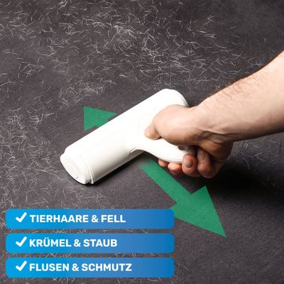 BluePet Tierhaarentferner Tierhaarroller