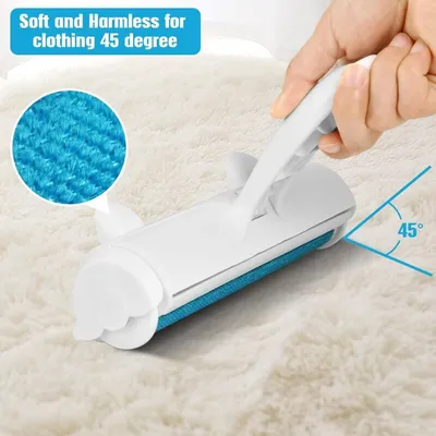 Brosse Anti Poils Animaux Réutilisable Rouleau Ramasse Poils Brosse Anti Poils Animaux Réutilisable Rouleau Ramasse Poils