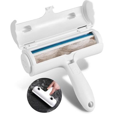Brosse Anti Poils Animaux Réutilisable Rouleau Ramasse Poils