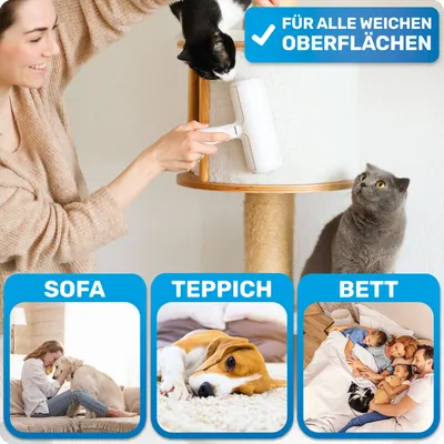 BluePet Tierhaarentferner Tierhaarroller