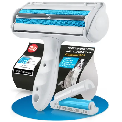 BluePet Tierhaarentferner Tierhaarroller