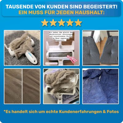 BluePet Tierhaarentferner Tierhaarroller