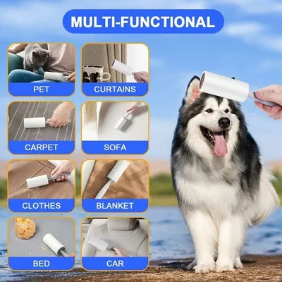 READ - Rouleau anti-poils - Chien Chat + 6 recharges READ - Rouleau anti-poils - Chien Chat + 6 recharges